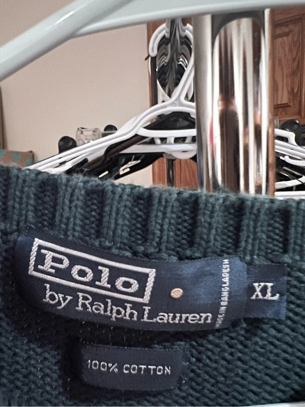 Polo Ralph Lauren - Men's Dark Green Crewneck Sweater